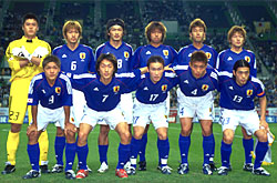 日本代表選手集合写真