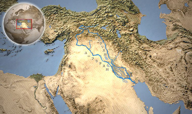 メソポタミア地図