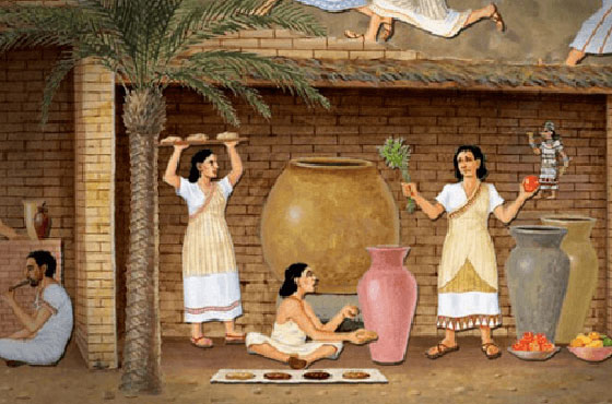 人々にビールを注ぎ続ける女神「ニンカシ」│キリンビール大学｜キリン
