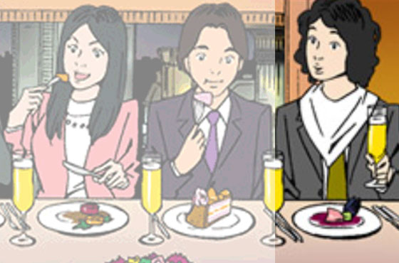 エレガントにケーキを食べて大人度アップなさい キリンビール大学 キリン
