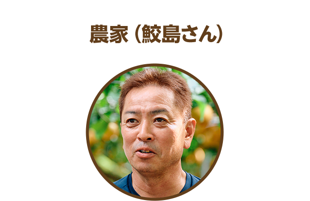 農家（鮫島さん）