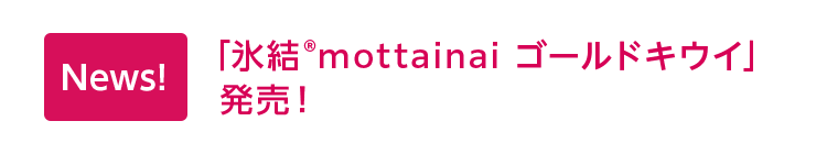 News! 「氷結®mottainai ゴールドキウイ」発売！