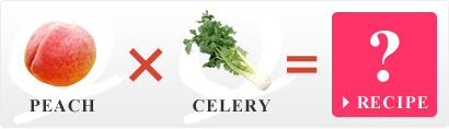 PEACH X CELERY