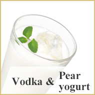 Vodka & Pear yogurt
