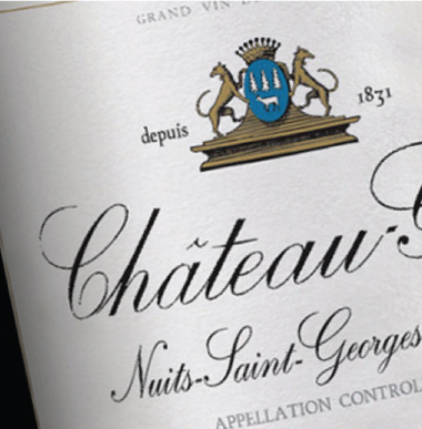 シャトー・グリ ニュイ・サン・ジョルジュ・プルミエ・クリュ ラベル
