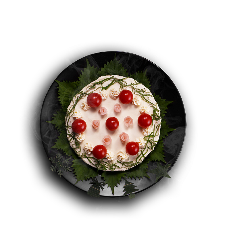 クリス鱒ケーキ