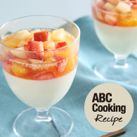 パンナコッタ~シードルのマチェドニア仕立て~