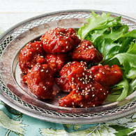 冷凍唐揚げヤンニョムチキン