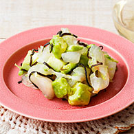 アボカドと鯛の塩昆布和え