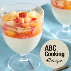 パンナコッタ~シードルのマチェドニア仕立て~