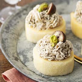 甘栗とナッツの簡単モンブラン