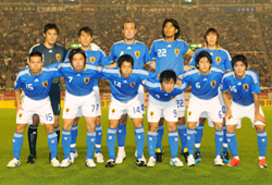 日本代表選手集合写真