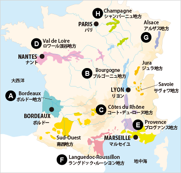 フランス これでバッチリ ワインの基礎知識 ワインアカデミー キリン