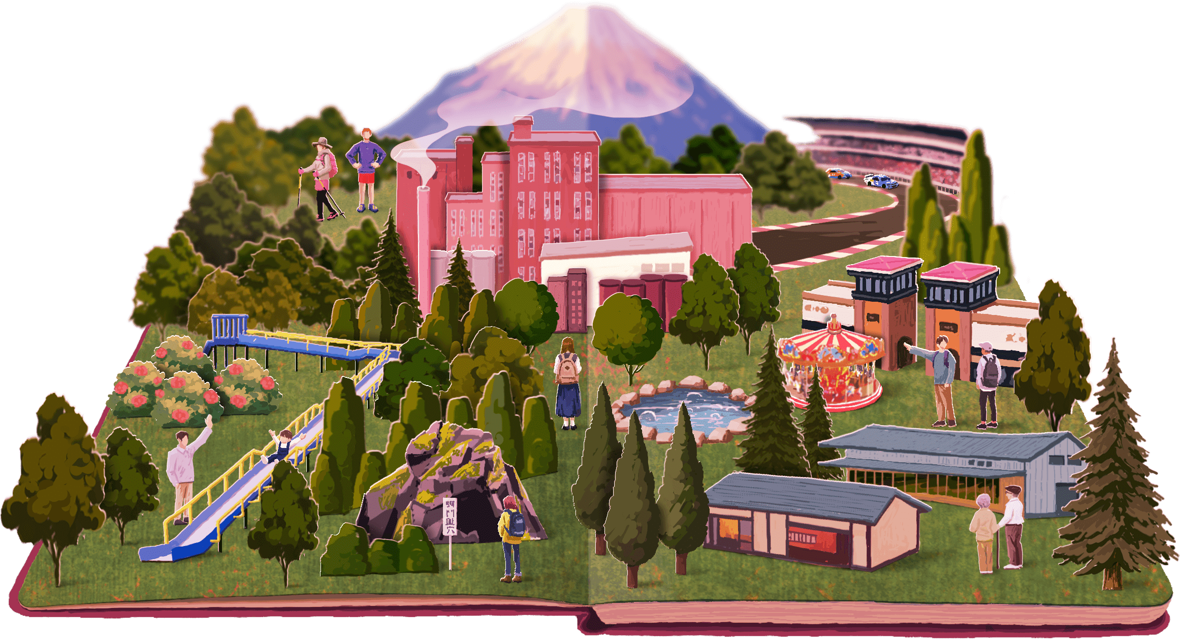 キリンウイスキーの故郷である御殿場は、レジャーの宝庫。020