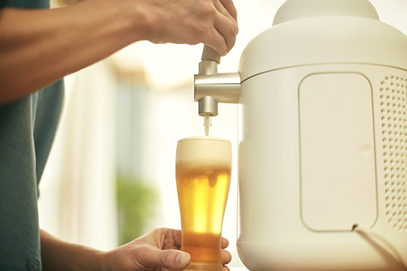 キリン - キリン KIRIN　ホームタップ 最新版　本体 キリン ホームタップ｜自宅で本格ビールを愉しめる家庭用ビール
