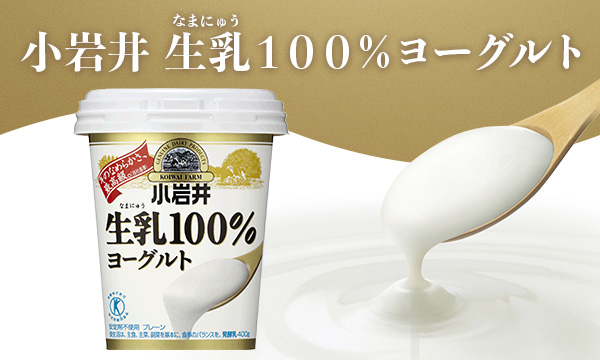 小岩井 生乳100％ヨーグルト