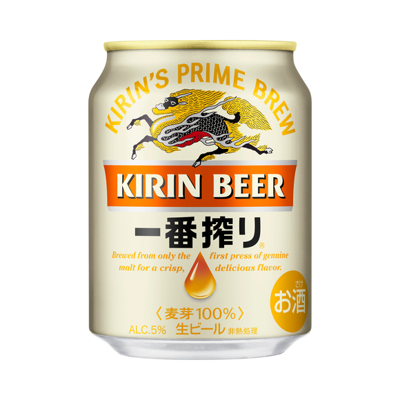 キリン一番搾り生ビール 350ml 缶｜商品・品質情報｜ビール・発泡酒 