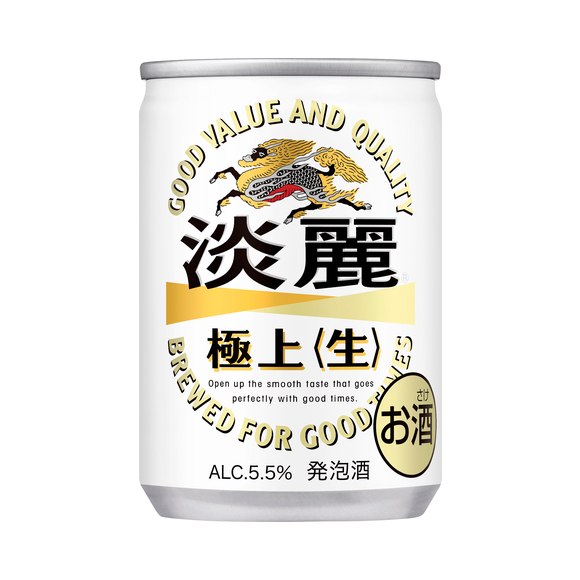 淡麗極上〈生〉 500ml 缶（発泡酒）｜商品・品質情報｜ビール・発泡酒 