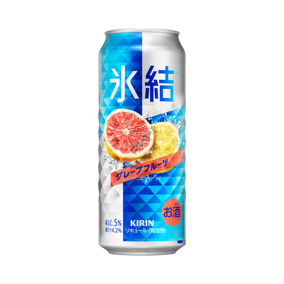 キリン 氷結® グレープフルーツ 500ml 缶（お酒）｜商品・品質情報（お