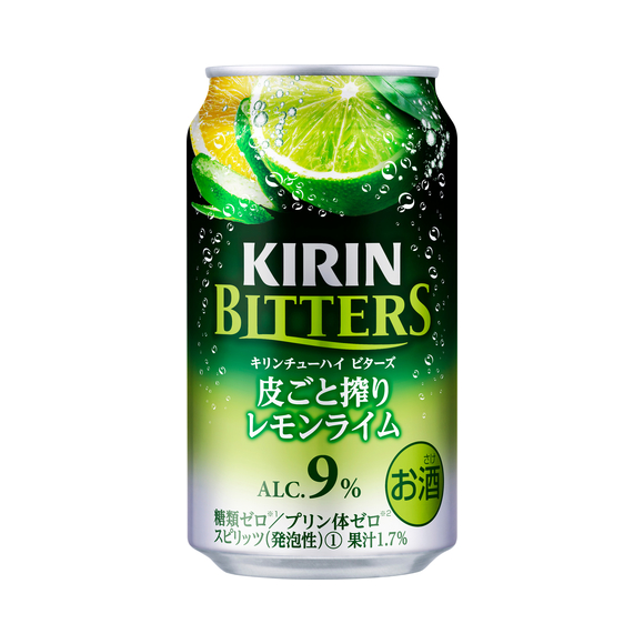 キリンチューハイ ビターズ 皮ごと搾りレモンライム 350ml 缶 お酒 商品 品質情報 チューハイ カクテル 商品情報 キリン