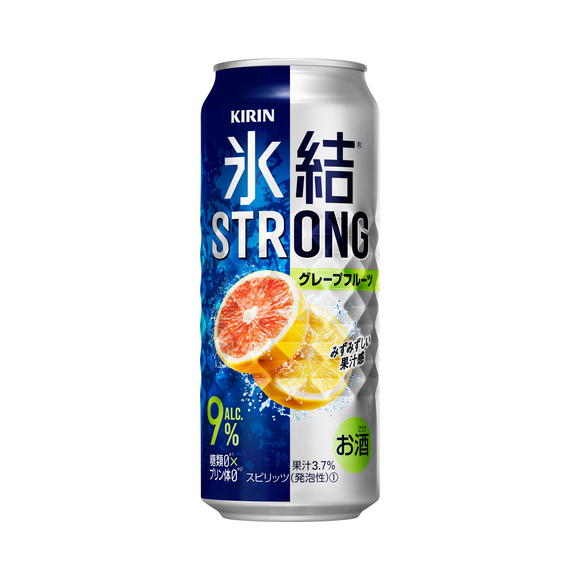 キリン 氷結®ストロング グレープフルーツ 500ml 缶（お酒）｜商品