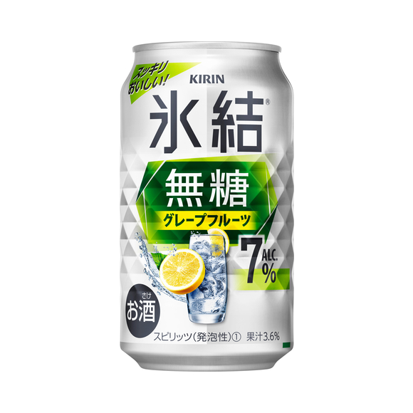 キリン 氷結®無糖 グレープフルーツ ALC.7% 350ml 缶（お酒 ...