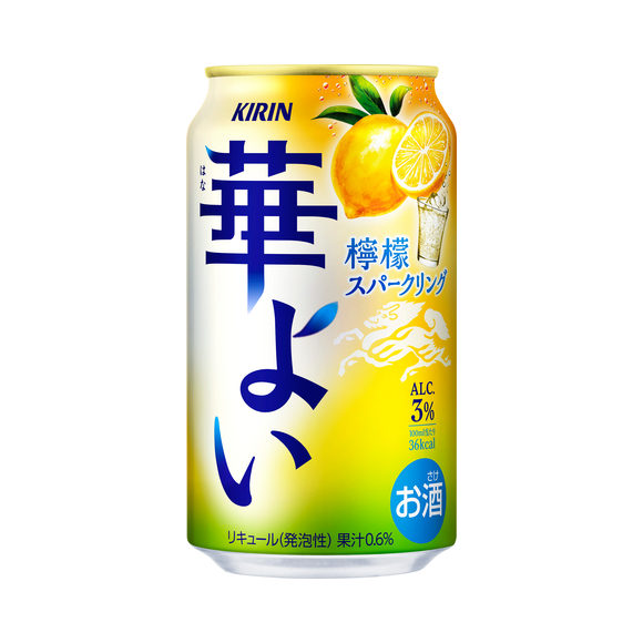 キリン 華よい 檸檬スパークリング 350ml 缶（お酒）｜商品