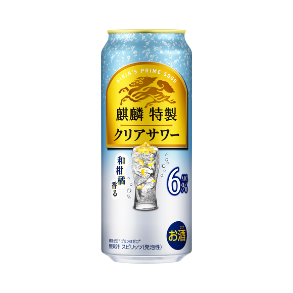 麒麟特製 クリアサワー ALC.6% 500ml 缶（お酒）｜商品・品質