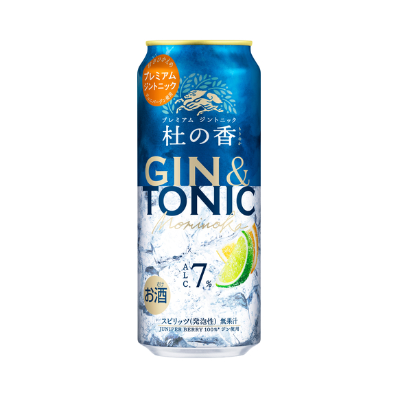 KIRIN Premium ジントニック 杜の香 500ml 缶（お酒）｜商品・品質情報