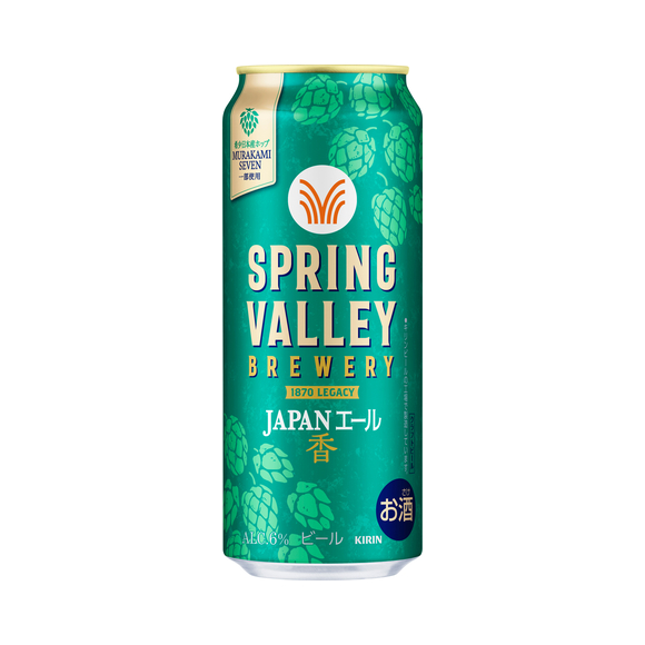 SPRING VALLEY BREWERY JAPANエール 香 500ml 缶｜商品・品質情報（お
