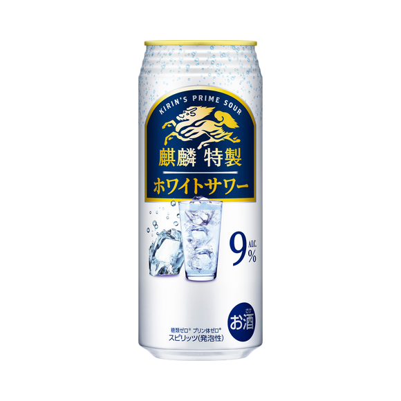 キリン 麒麟特製 ホワイトサワー 500ml 缶（お酒）｜商品・品質情報（お酒