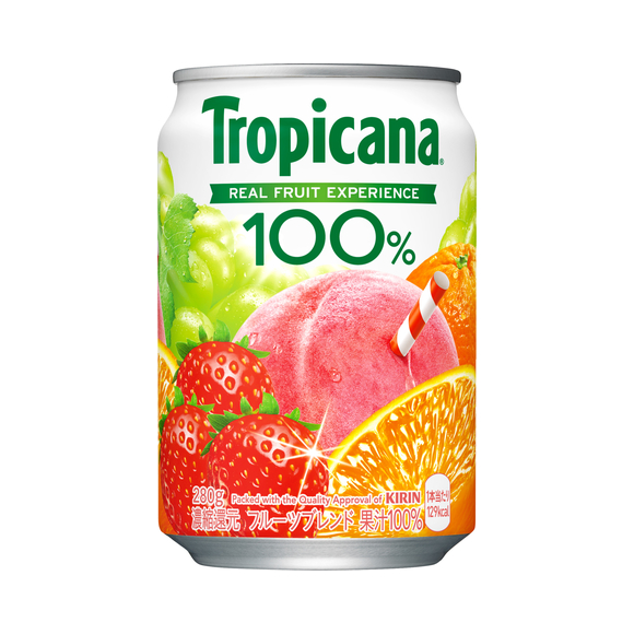 トロピカーナ 100 フルーツブレンド 280g 缶 商品 品質情報 ソフトドリンク 商品情報 キリン トロピカーナ 100 フルーツブレンド 280g 缶 商品 品質情報 ソフトドリンク 商品情報 キリン