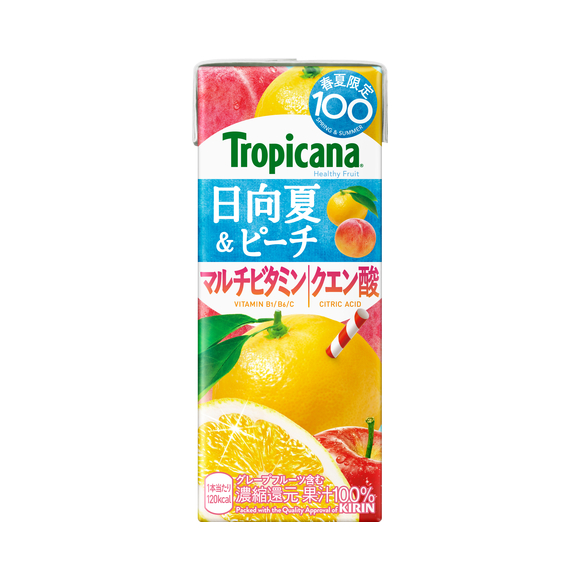 トロピカーナ ヘルシーフルーツ 日向夏 ピーチ 季節限定 250ml 紙 Llスリム 商品 品質情報 ソフトドリンク 商品情報 キリン