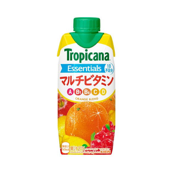 トロピカーナ エッセンシャルズ マルチビタミン 330ml ＬＬプリズマ ...