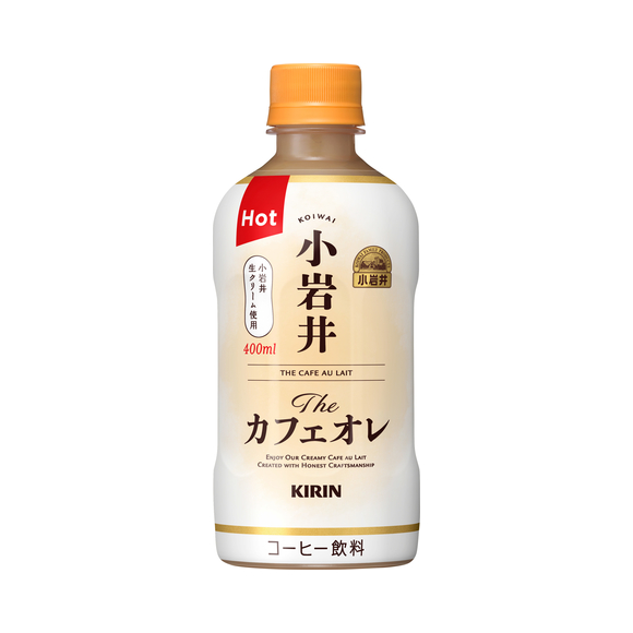 小岩井 Theカフェオレ ホット 400ml ペットボトル 商品 品質情報 ソフトドリンク 商品情報 キリン