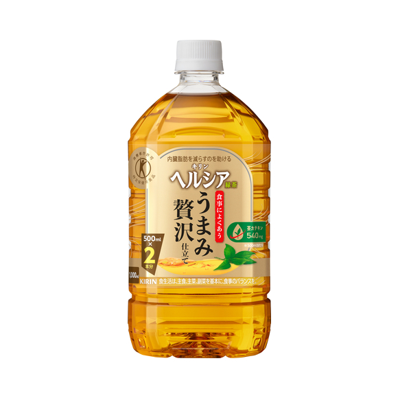 キリン ヘルシア 緑茶 うまみ贅沢仕立て 1000ml ペットボトル｜商品