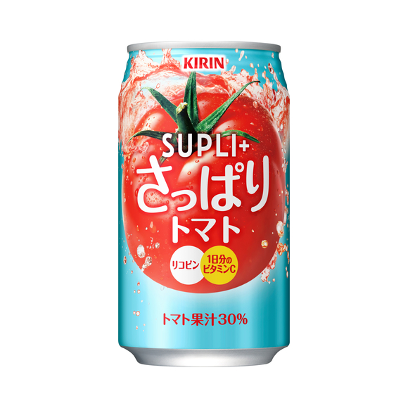 キリン サプリプラス さっぱりトマト 350g 缶｜商品・品質情報（ソフト