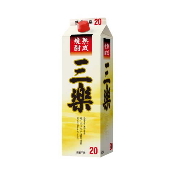 20度 三楽焼酎 熟成 パック 1800ml 紙｜商品・品質情報（お酒