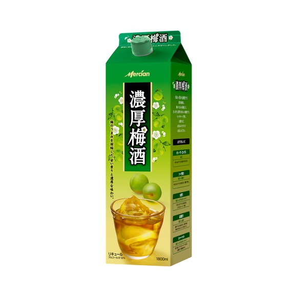 濃厚梅酒 1800ml 紙｜商品・品質情報（お酒）｜キリン