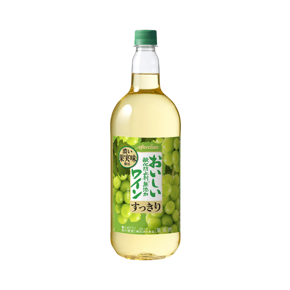 おいしい酸化防止剤無添加白ワイン 1500ml PET｜商品・品質