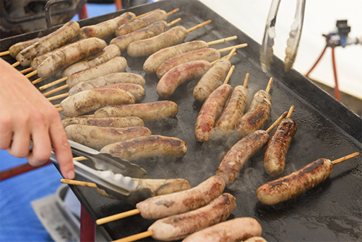 「肉のふがねのキャベツ入りフランクフルト」