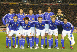 日本代表選手集合写真