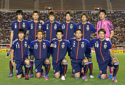 U-23日本代表選手集合写真