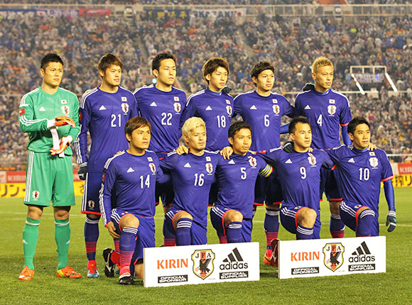 日本代表選手集合写真