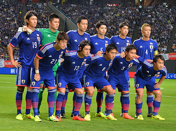 日本代表選手集合写真