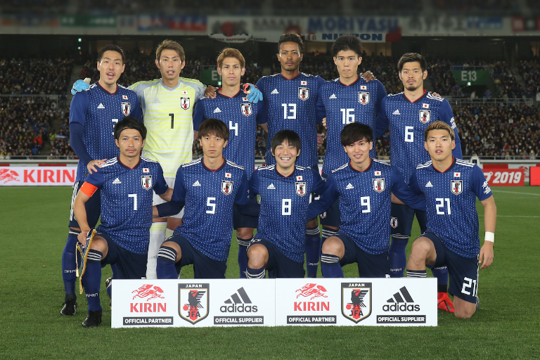 日本代表選手集合写真