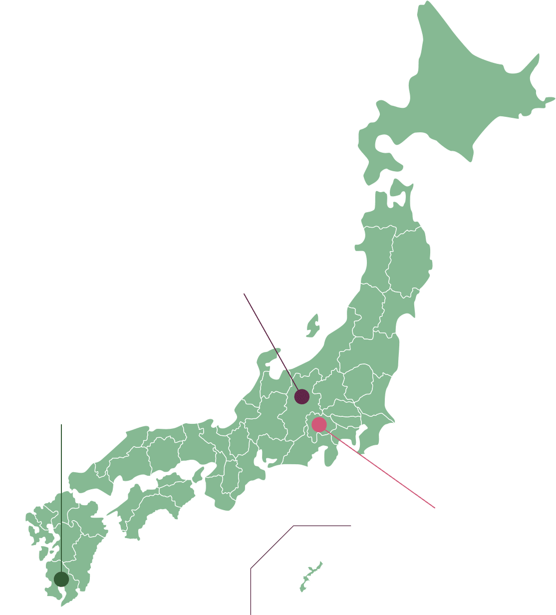 日本地図