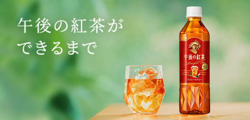 午後の紅茶ができるまで