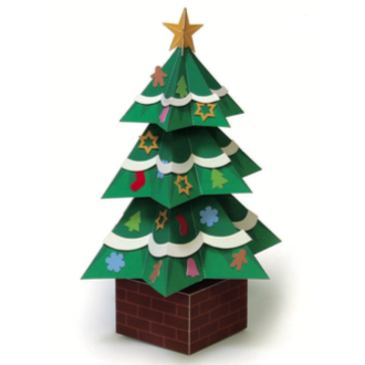 Happy クリスマス 秋 冬のペーパークラフト キリン Happy クリスマス 秋 冬のペーパークラフト キリン