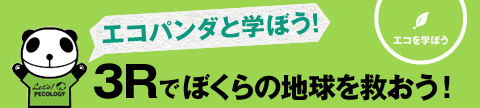 エコパンダと学ぼう！3Rでぼくらの地球を救おう!